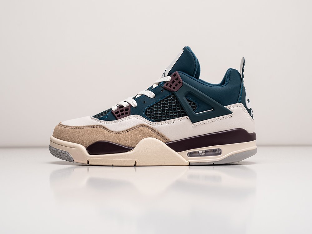 Nike Air Jordan 4 Retro Snorlax разноцветные замша мужские (AR29126) - фото 1