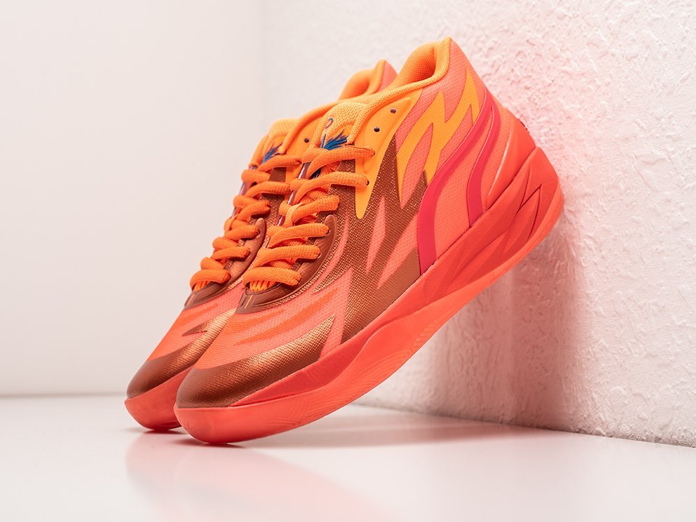 Puma MB.02 Supernova оранжевые текстиль мужские (AR29148) - фото 2 Puma MB.02 Supernova оранжевые текстиль мужские (AR29148) - фото 2