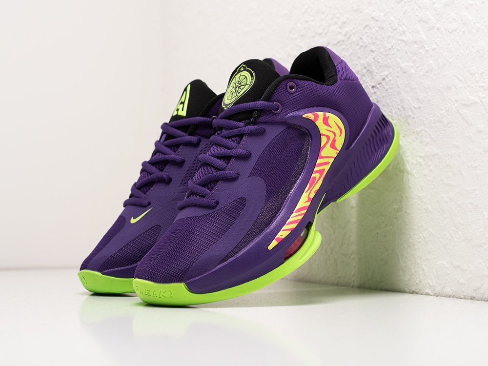Nike Zoom Freak 4 Violet фиолетовые текстиль мужские (AR29151) - фото 2