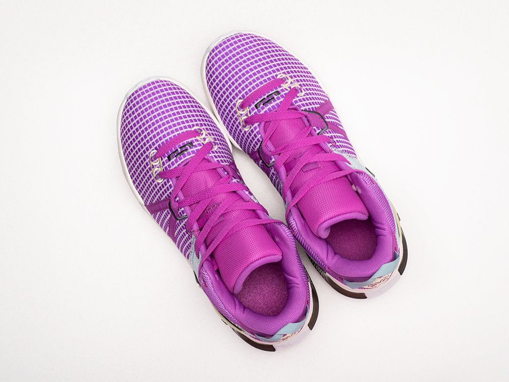 Nike Lebron Witness VII Fuchsia Dream розовые текстиль мужские (AR29161) - фото 3