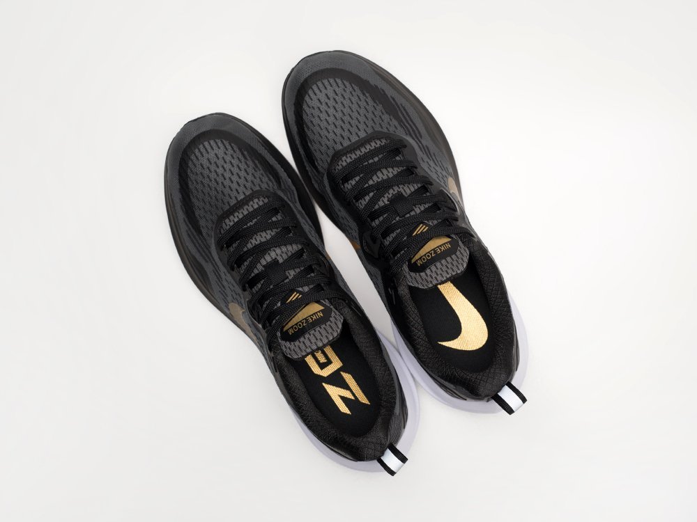 Nike Zoom Winflo 9 черные текстиль мужские (AR29178) - фото 3