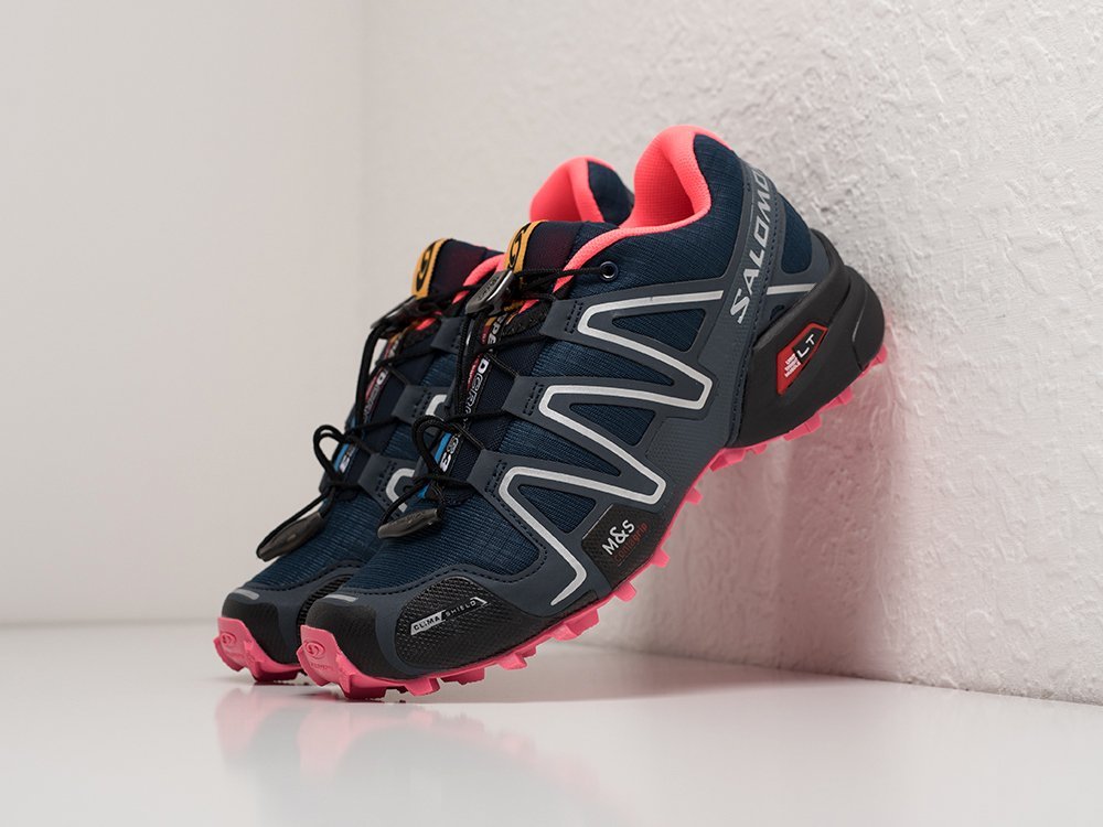 Salomon Speedcross 3 CS WMNS синие текстиль женские (AR29180) - фото 2 Salomon Speedcross 3 CS WMNS синие текстиль женские (AR29180) - фото 2