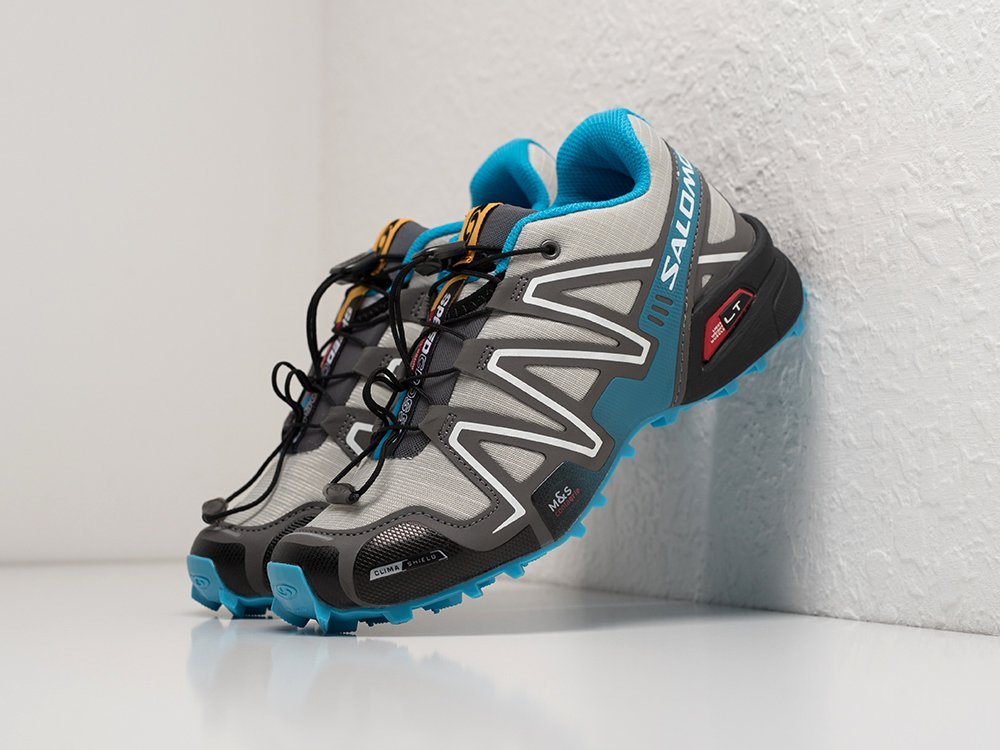 Salomon Speedcross 3 CS WMNS серые текстиль женские (AR29181) - фото 2 Salomon Speedcross 3 CS WMNS серые текстиль женские (AR29181) - фото 2