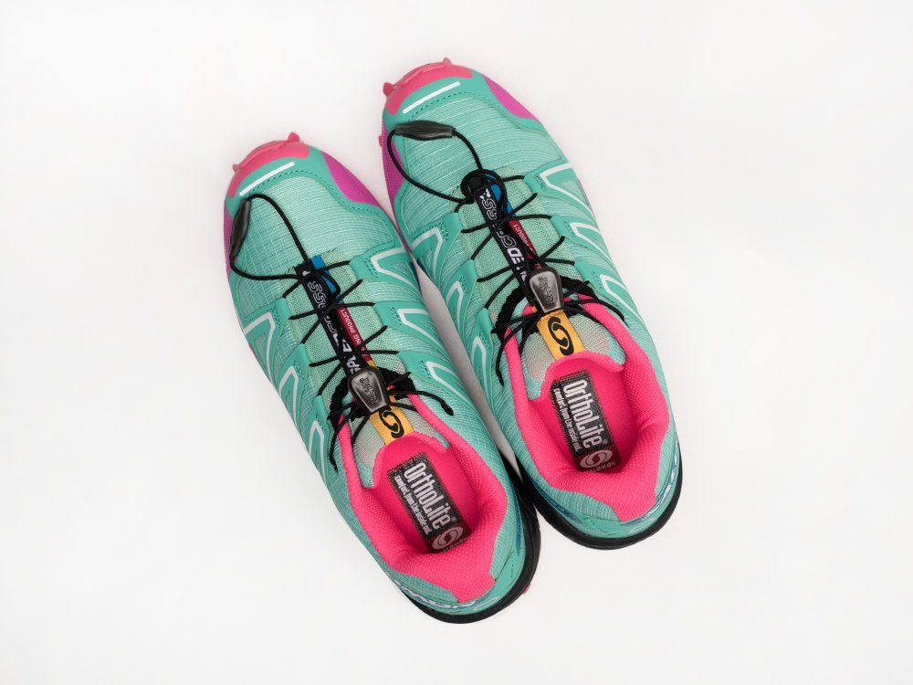 Salomon Speedcross 3 CS WMNS зеленые текстиль женские (AR29182) - фото 3 Salomon Speedcross 3 CS WMNS зеленые текстиль женские (AR29182) - фото 3