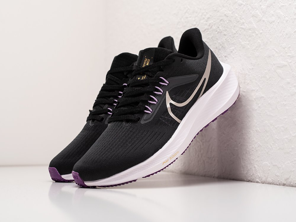 Nike Air Zoom Pegasus 39 черные текстиль мужские (AR29189) - фото 2 Nike Air Zoom Pegasus 39 черные текстиль мужские (AR29189) - фото 2