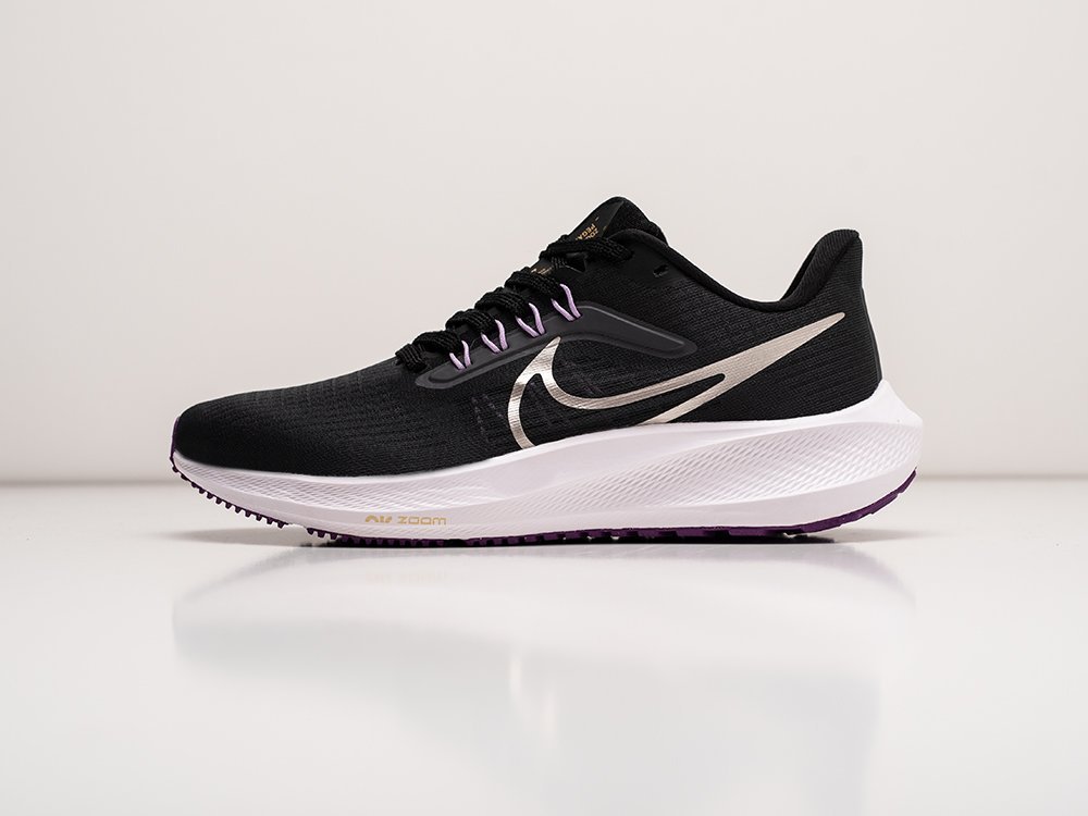Nike Air Zoom Pegasus 39 черные текстиль мужские (AR29189) - фото 1 Nike Air Zoom Pegasus 39 черные текстиль мужские (AR29189) - фото 1