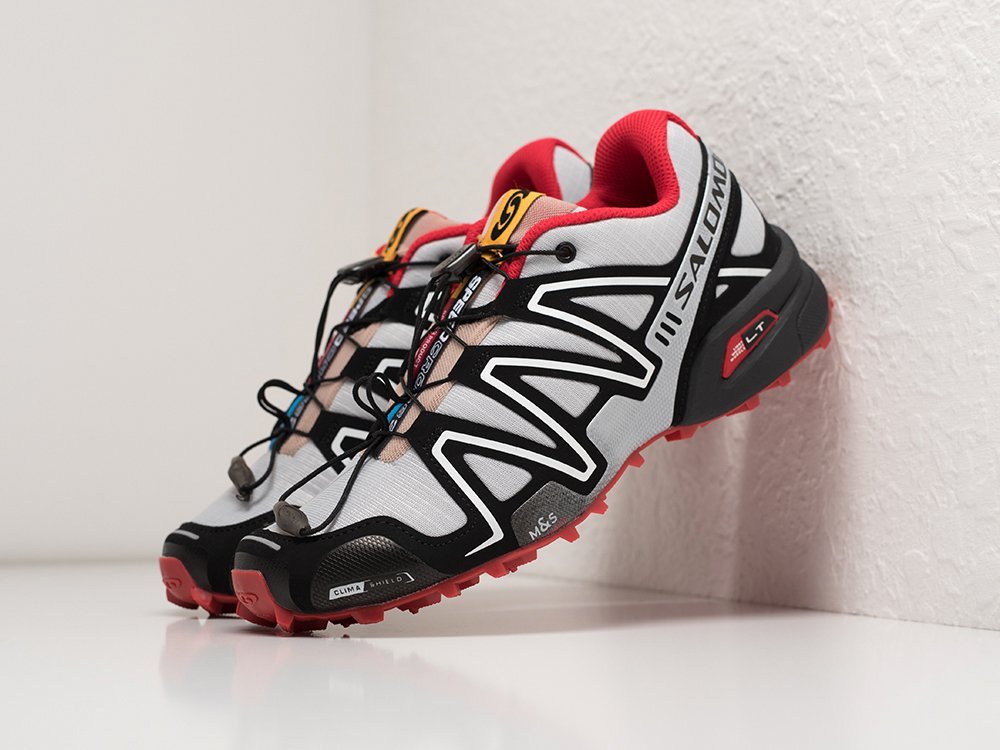 Salomon Speedcross 3 CS серые текстиль мужские (AR29194) - фото 2