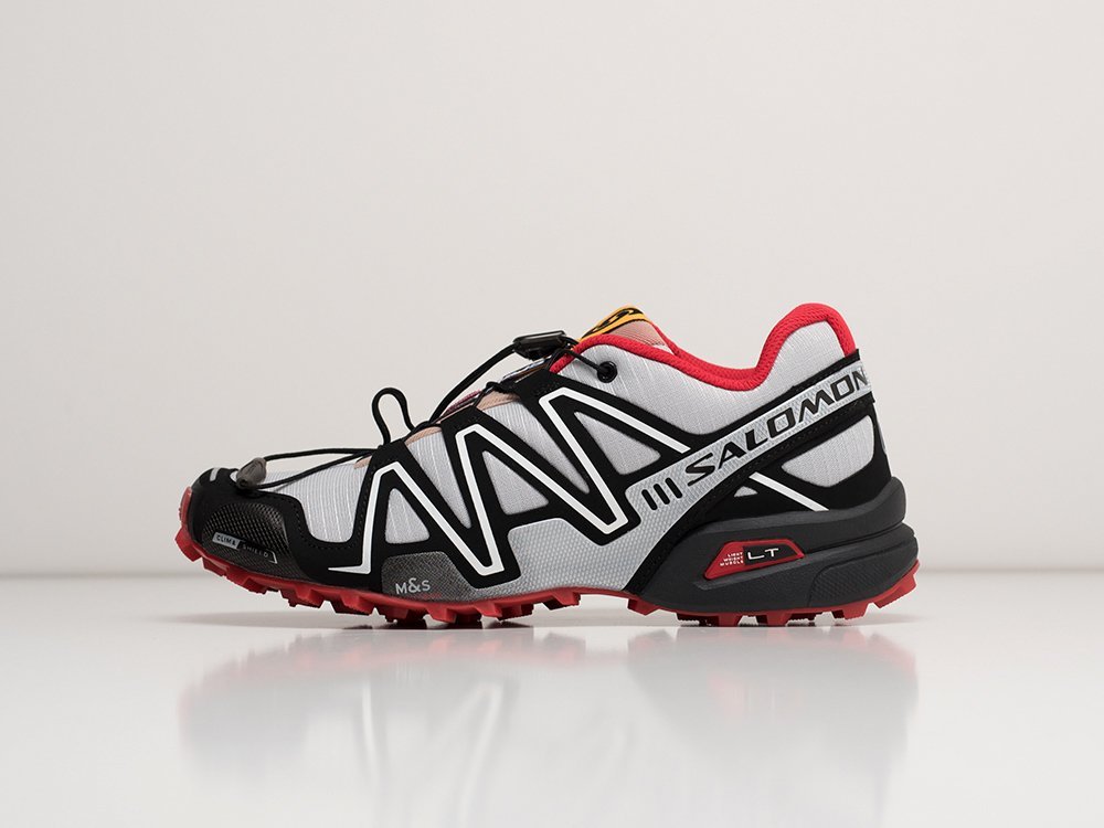 Salomon Speedcross 3 CS серые текстиль мужские (AR29194) - фото 1