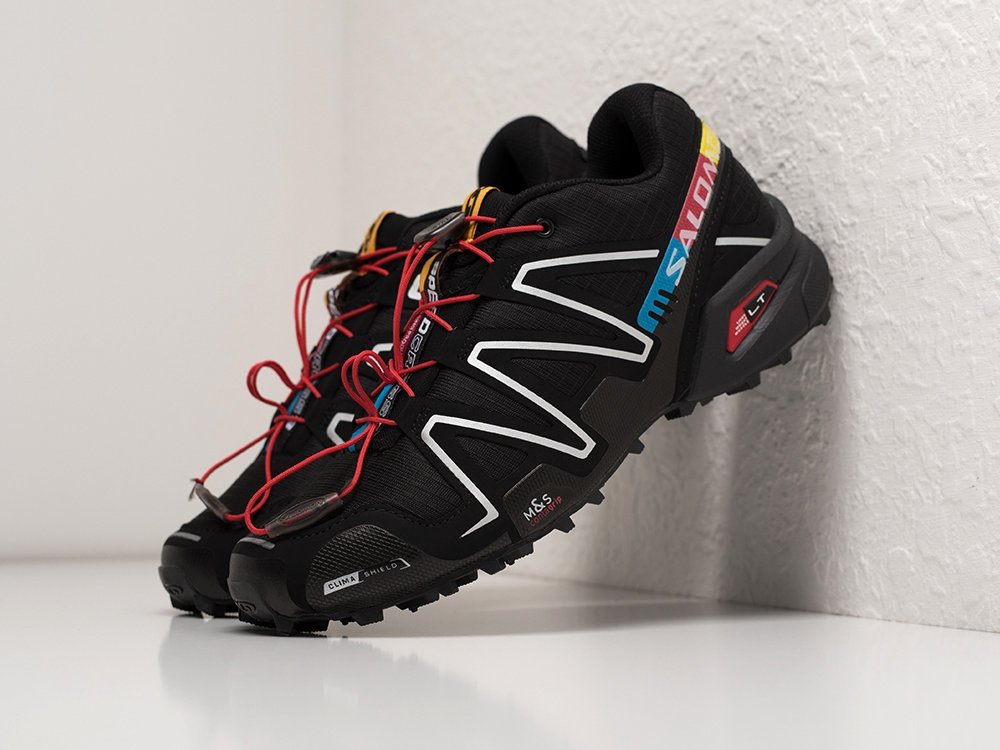Salomon Speedcross 3 CS черные текстиль мужские (AR29195) - фото 2 Salomon Speedcross 3 CS черные текстиль мужские (AR29195) - фото 2