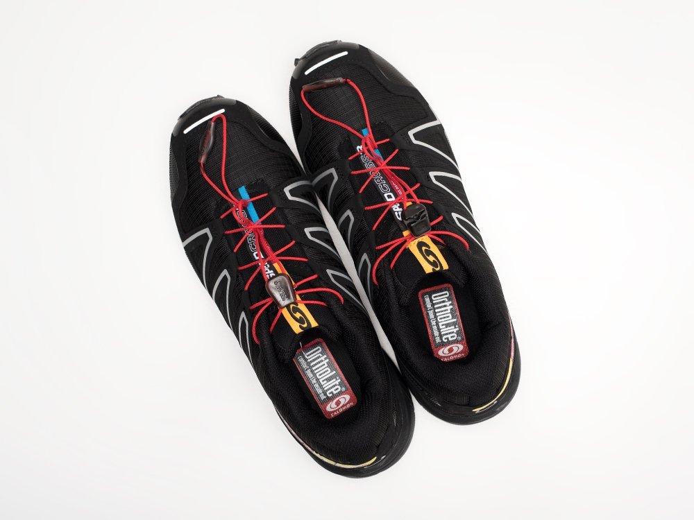 Salomon Speedcross 3 CS черные текстиль мужские (AR29195) - фото 3 Salomon Speedcross 3 CS черные текстиль мужские (AR29195) - фото 3