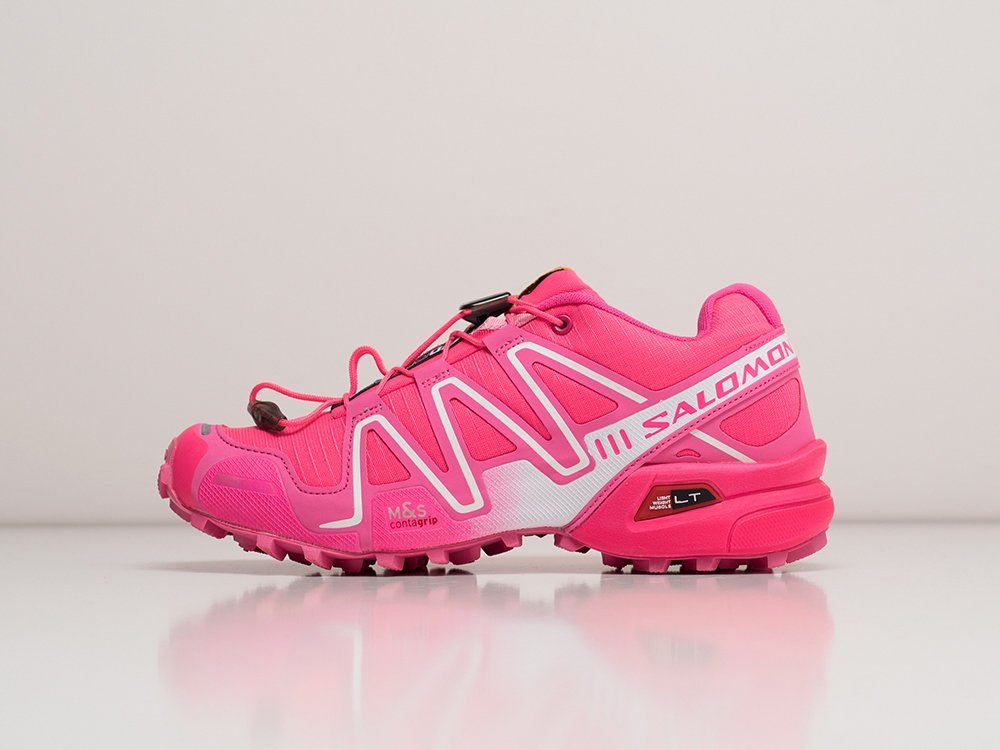 Salomon Speedcross 3 CS WMNS розовые текстиль женские (AR29197) - фото 1 Salomon Speedcross 3 CS WMNS розовые текстиль женские (AR29197) - фото 1