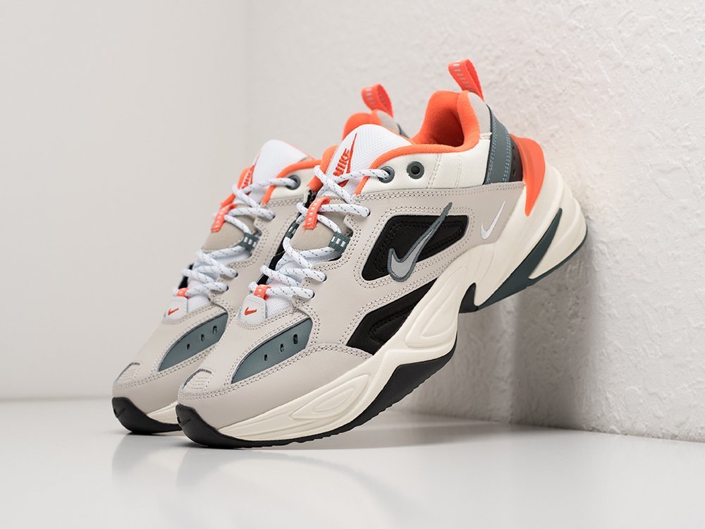 Nike M2K Tekno серые кожа мужские (AR29219) - фото 2 Nike M2K Tekno серые кожа мужские (AR29219) - фото 2