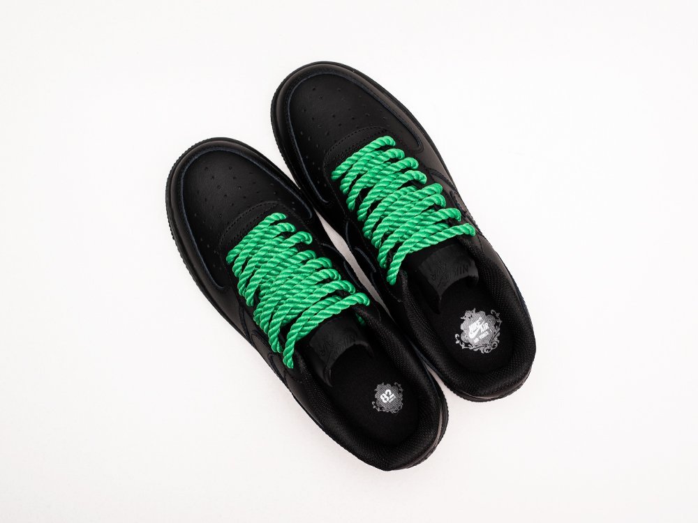 Nike Air Force 1 Low x Odell Beckham Jr черные кожа мужские (AR29225) - фото 3 Nike Air Force 1 Low x Odell Beckham Jr черные кожа мужские (AR29225) - фото 3