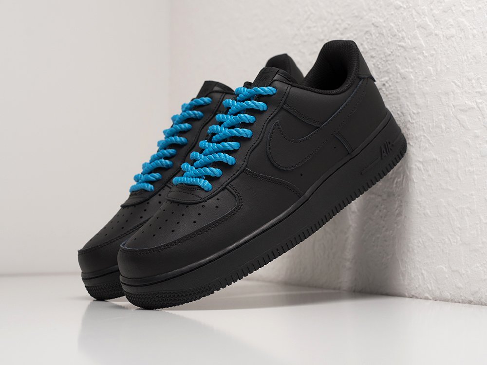 Nike Air Force 1 Low черные кожа мужские (AR29226) - фото 2 Nike Air Force 1 Low черные кожа мужские (AR29226) - фото 2