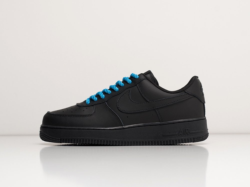 Nike Air Force 1 Low черные кожа мужские (AR29226) - фото 1