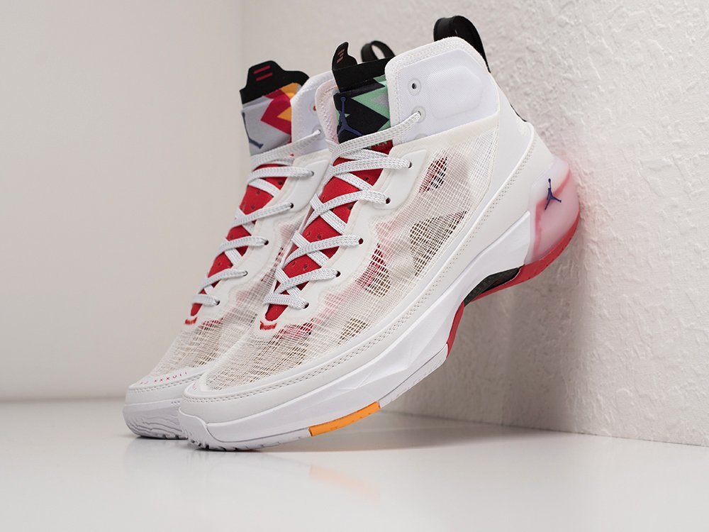 Nike Air Jordan XXXVII Hare белые текстиль мужские (AR29236) - фото 2 Nike Air Jordan XXXVII Hare белые текстиль мужские (AR29236) - фото 2