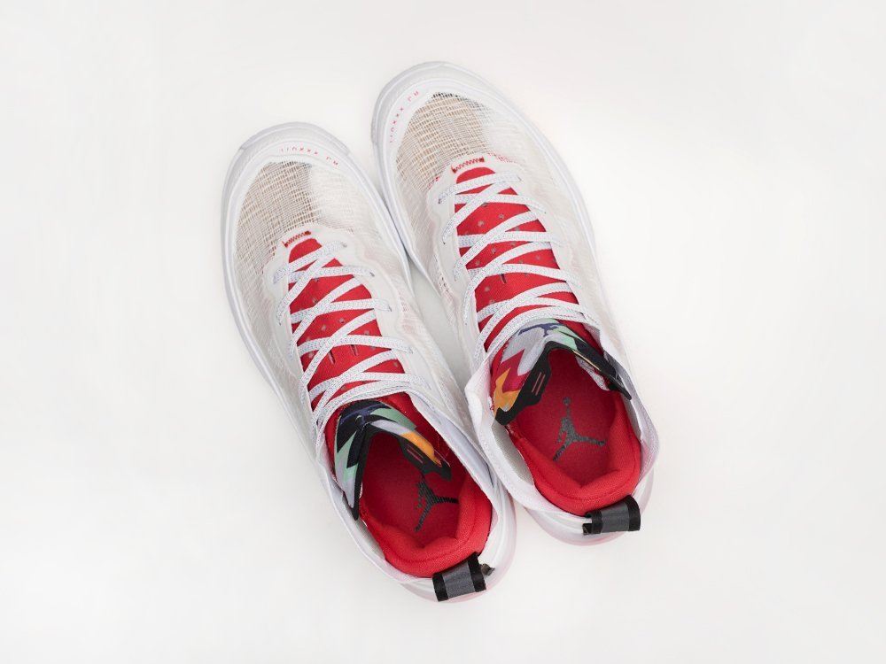Nike Air Jordan XXXVII Hare белые текстиль мужские (AR29236) - фото 3 Nike Air Jordan XXXVII Hare белые текстиль мужские (AR29236) - фото 3