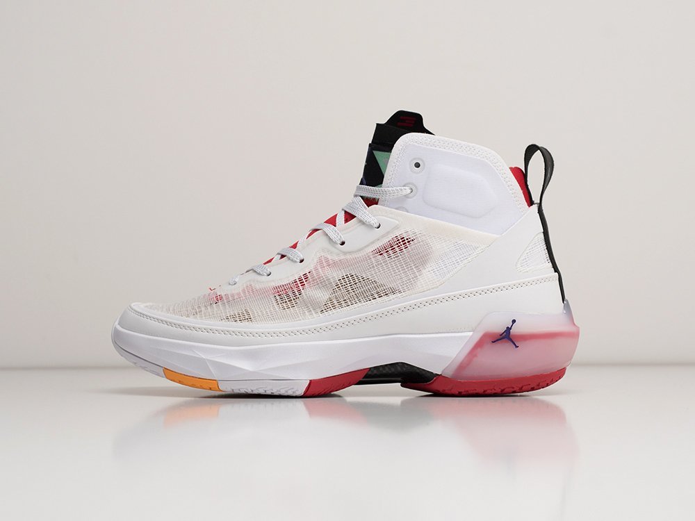 Nike Air Jordan XXXVII Hare белые текстиль мужские (AR29236) - фото 1 Nike Air Jordan XXXVII Hare белые текстиль мужские (AR29236) - фото 1