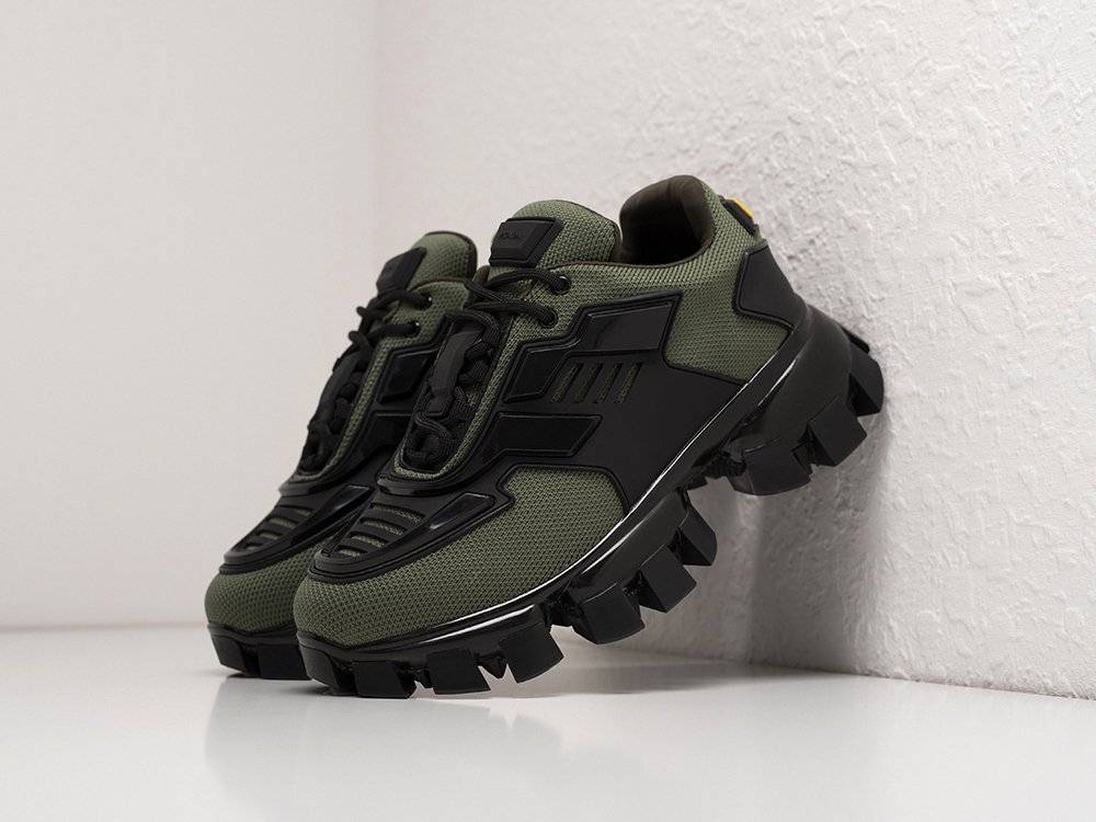Prada Cloudbust Thunder WMNS зеленые текстиль женские (AR29240) - фото 2 Prada Cloudbust Thunder WMNS зеленые текстиль женские (AR29240) - фото 2