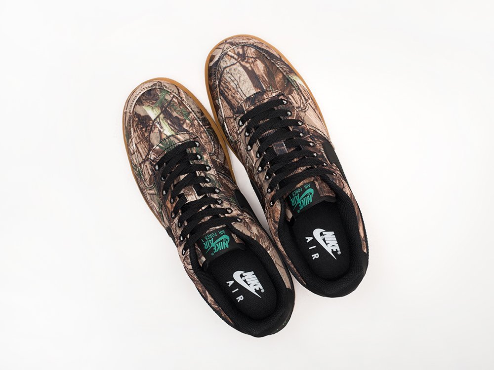 Nike x Realtree x Air Force 1 Low Tan Camo коричневые текстиль мужские (AR29265) - фото 3