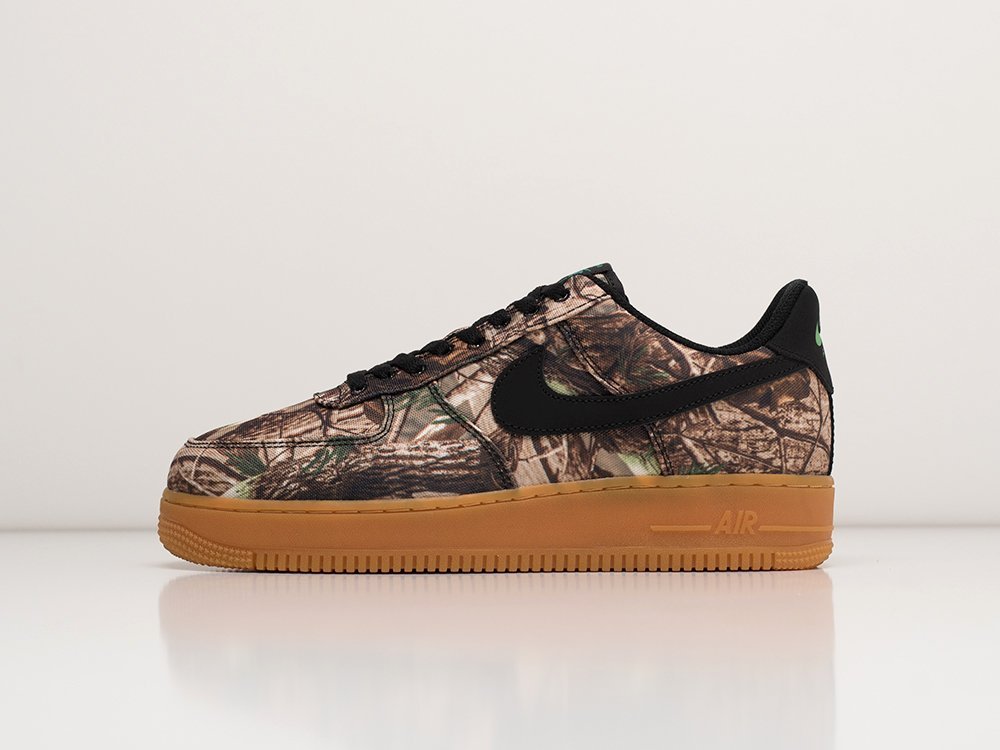 Nike x Realtree x Air Force 1 Low Tan Camo коричневые текстиль мужские (AR29265) - фото 1 Nike x Realtree x Air Force 1 Low Tan Camo коричневые текстиль мужские (AR29265) - фото 1