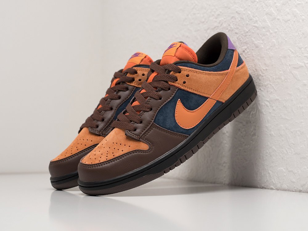 Nike SB Dunk Low Premium Cider коричневые кожа мужские (AR29267) - фото 2 Nike SB Dunk Low Premium Cider коричневые кожа мужские (AR29267) - фото 2