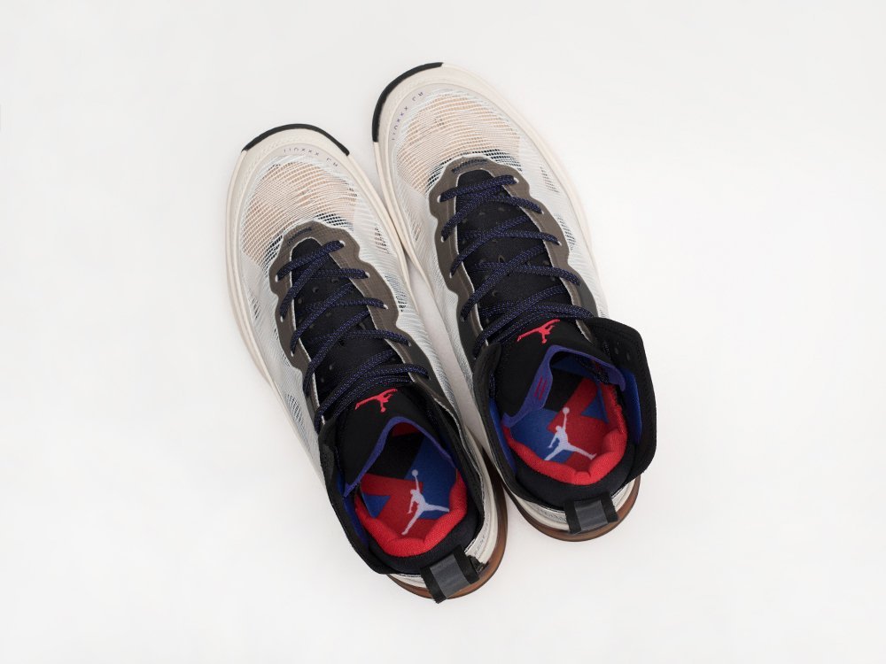 Nike Air Jordan XXXVII Beyond Borders белые текстиль мужские (AR29270) - фото 3 Nike Air Jordan XXXVII Beyond Borders белые текстиль мужские (AR29270) - фото 3