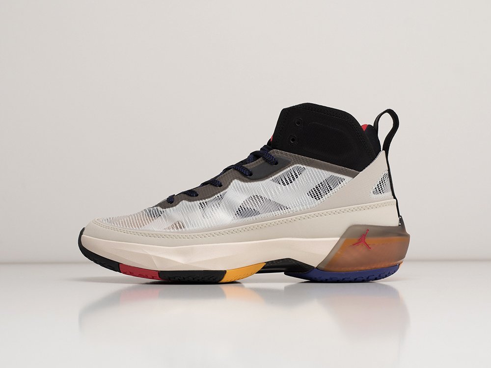 Nike Air Jordan XXXVII Beyond Borders белые текстиль мужские (AR29270) - фото 1 Nike Air Jordan XXXVII Beyond Borders белые текстиль мужские (AR29270) - фото 1