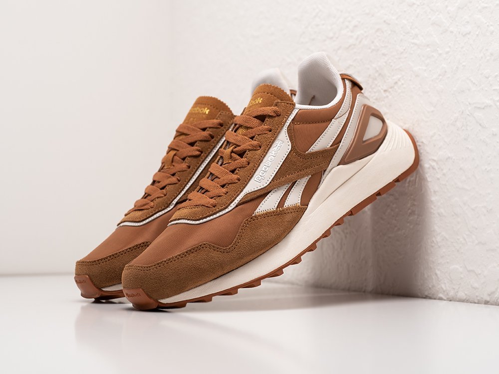 Reebok Classic Leather Legacy AZ коричневые текстиль мужские (AR29294) - фото 2