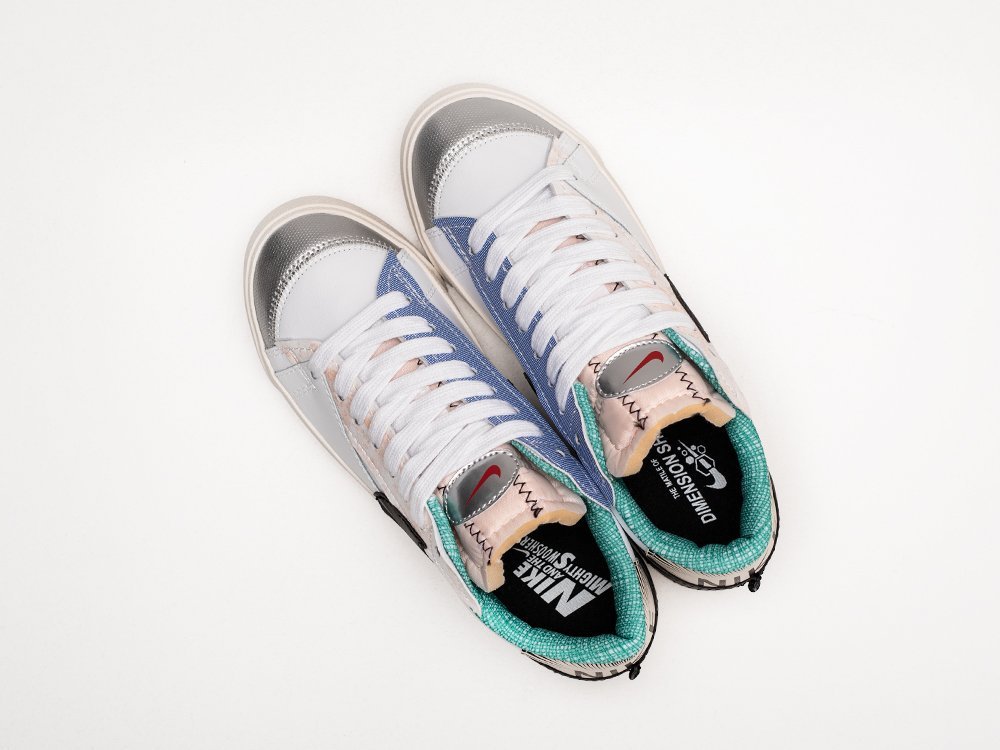 Nike Blazer Low 77 Jumbo Mighty Swooshers белые кожа мужские (AR29297) - фото 3 Nike Blazer Low 77 Jumbo Mighty Swooshers белые кожа мужские (AR29297) - фото 3