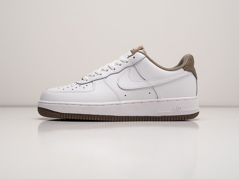 Nike Air Force 1 Low 07 LV8 White Taupe белые кожа мужские (AR29306) - фото 1 Nike Air Force 1 Low 07 LV8 White Taupe белые кожа мужские (AR29306) - фото 1