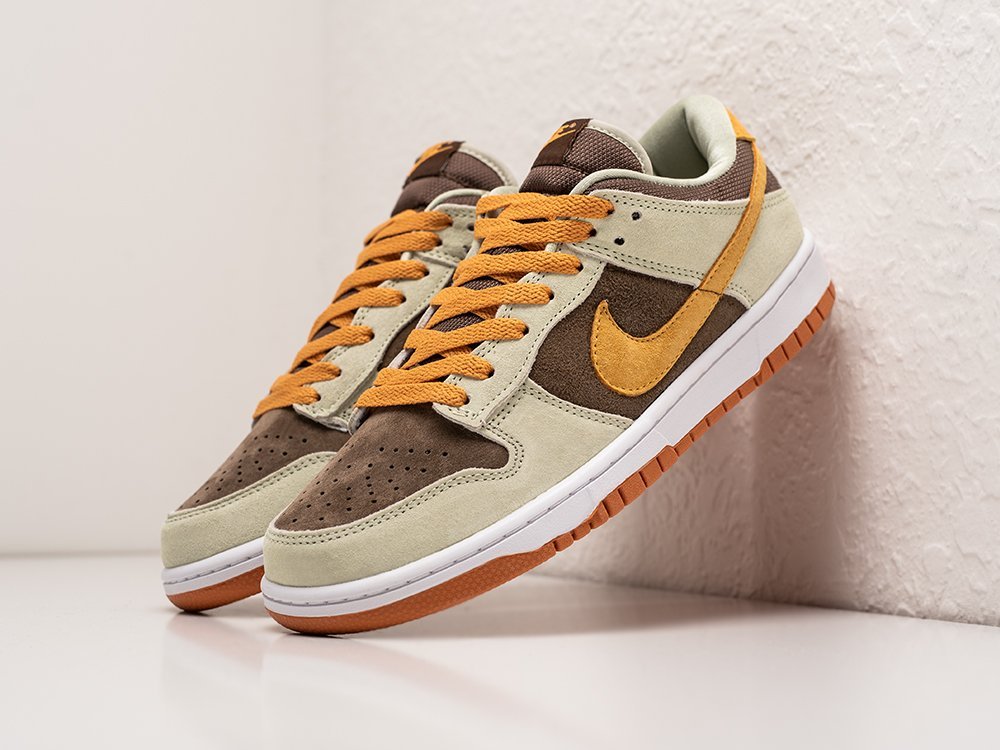 Nike SB Dunk Low Dusty Olive разноцветные замша мужские (AR29308) - фото 2 Nike SB Dunk Low Dusty Olive разноцветные замша мужские (AR29308) - фото 2