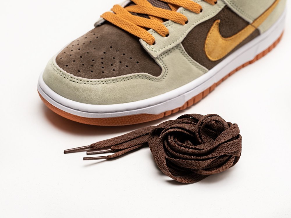 Nike SB Dunk Low Dusty Olive разноцветные замша мужские (AR29308) - фото 3 Nike SB Dunk Low Dusty Olive разноцветные замша мужские (AR29308) - фото 3