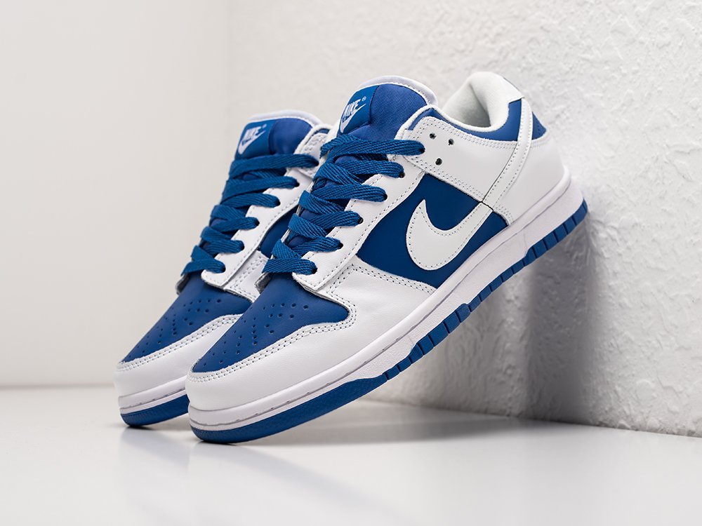 Nike SB Dunk Low Reverse Kentucky синие кожа мужские (AR29343) - фото 2