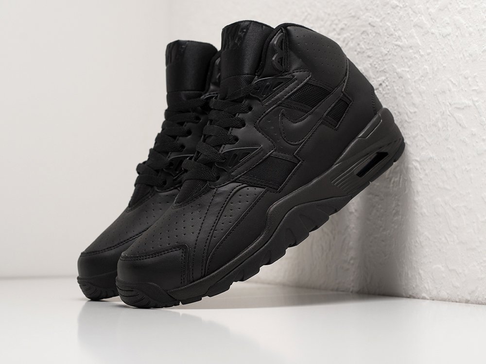 Nike Air Trainer SC Blackout черные кожа мужские (AR29349) - фото 2 Nike Air Trainer SC Blackout черные кожа мужские (AR29349) - фото 2