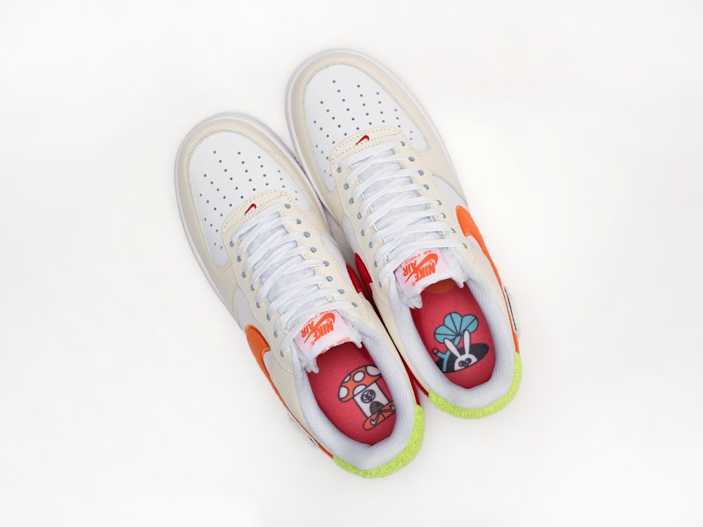 Nike Air Force 1 Low LV8 Year of the Rabbit WMNS белые кожа женские (AR29355) - фото 3