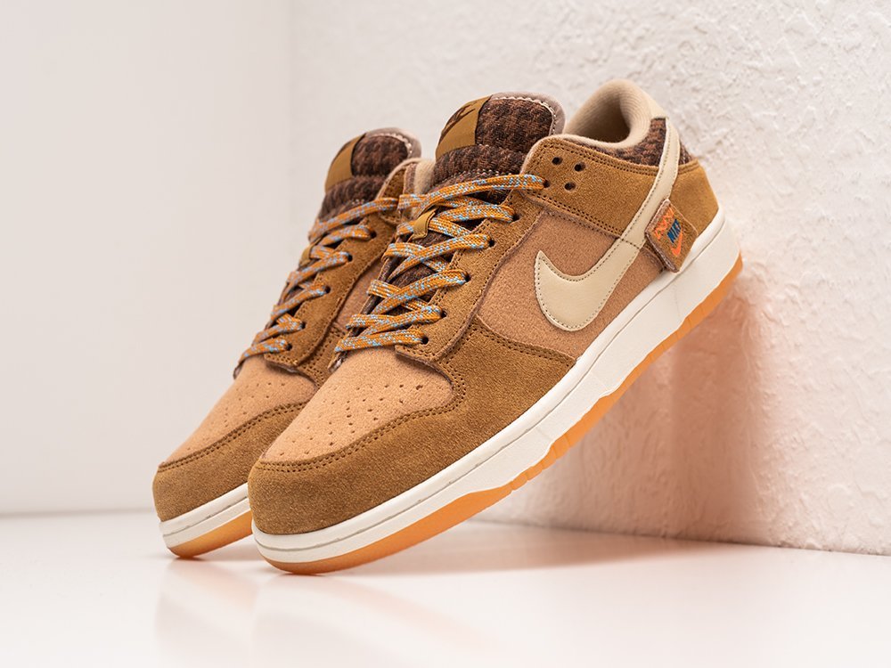 Nike SB Dunk Low Teddy Bear коричневые замша мужские (AR29360) - фото 2 Nike SB Dunk Low Teddy Bear коричневые замша мужские (AR29360) - фото 2