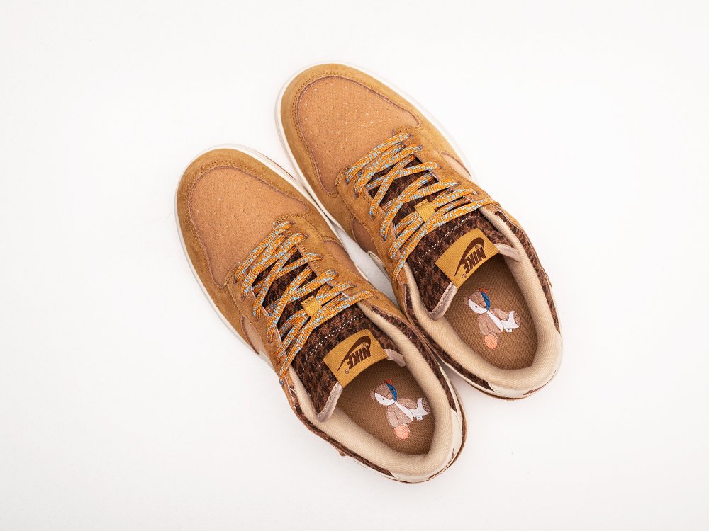 Nike SB Dunk Low Teddy Bear коричневые замша мужские (AR29360) - фото 3 Nike SB Dunk Low Teddy Bear коричневые замша мужские (AR29360) - фото 3