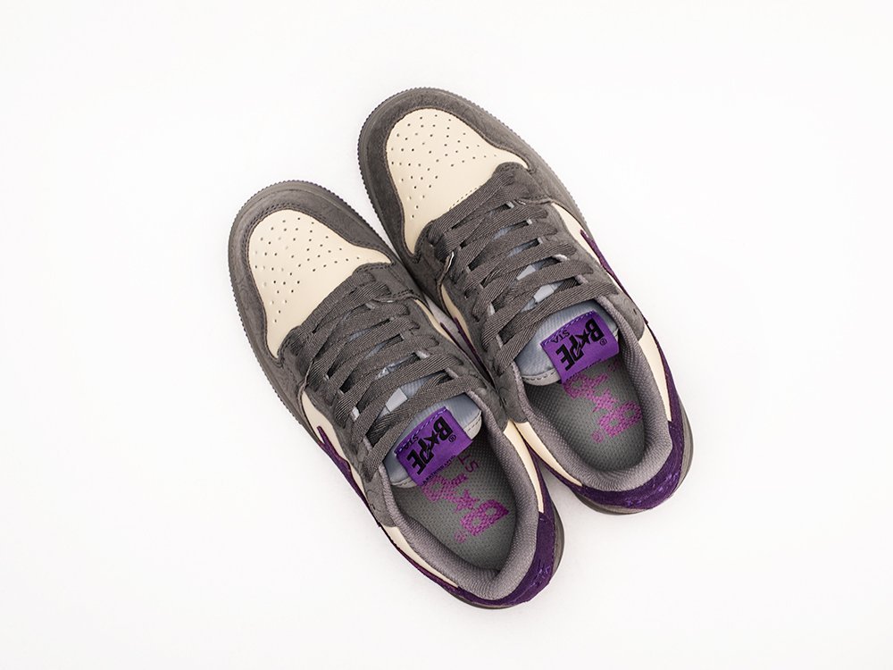 Bape Sk8 Sta Low Royal Purple WMNS серые замша женские (AR29363) - фото 3 Bape Sk8 Sta Low Royal Purple WMNS серые замша женские (AR29363) - фото 3