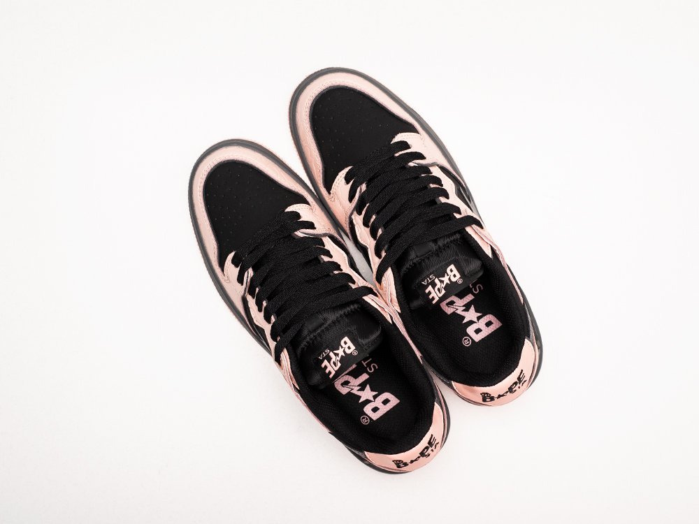 Bape Sk8 Sta Low Dirty Pink WMNS розовые кожа женские (AR29364) - фото 3 Bape Sk8 Sta Low Dirty Pink WMNS розовые кожа женские (AR29364) - фото 3
