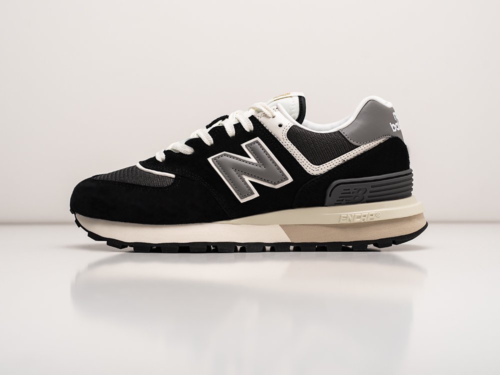 New Balance 574 Black Grey White