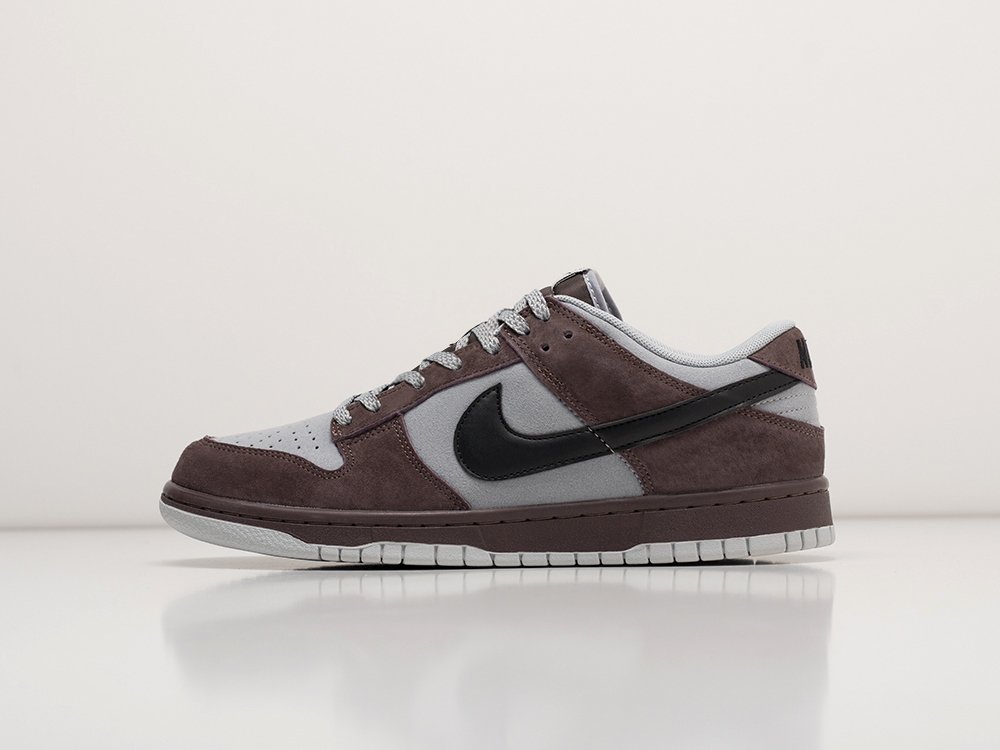 Nike SB Dunk Low коричневые замша мужские (AR29378) - фото 1 Nike SB Dunk Low коричневые замша мужские (AR29378) - фото 1