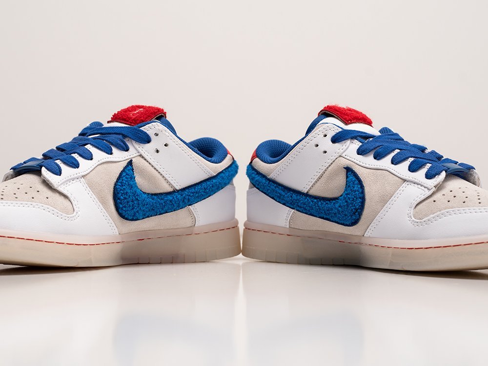 Nike SB Dunk Low Year of the Rabbit - White Rabbit Candy WMNS белые замша женские (AR29381) - фото 4