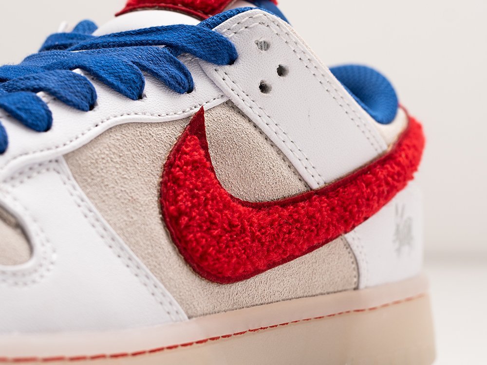 Nike SB Dunk Low Year of the Rabbit - White Rabbit Candy WMNS белые замша женские (AR29381) - фото 5 Nike SB Dunk Low Year of the Rabbit - White Rabbit Candy WMNS белые замша женские (AR29381) - фото 5