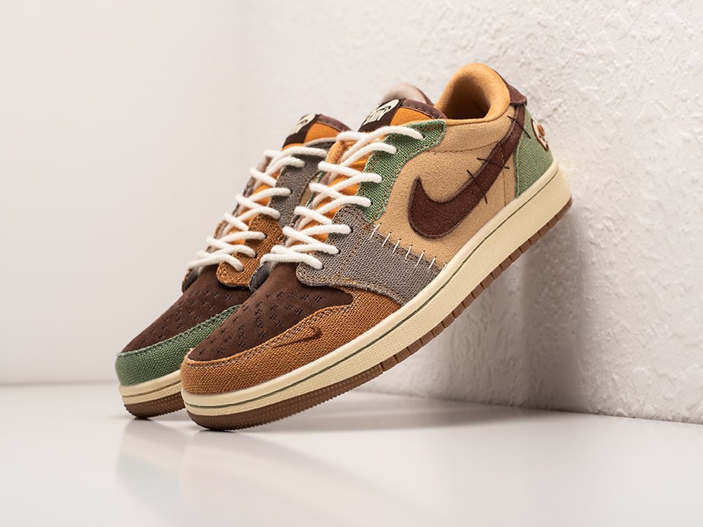 Nike Zion Williamson x Air Jordan 1 Retro Low OG Voodoo WMNS коричневые замша женские (AR29384) - фото 2 Nike Zion Williamson x Air Jordan 1 Retro Low OG Voodoo WMNS коричневые замша женские (AR29384) - фото 2