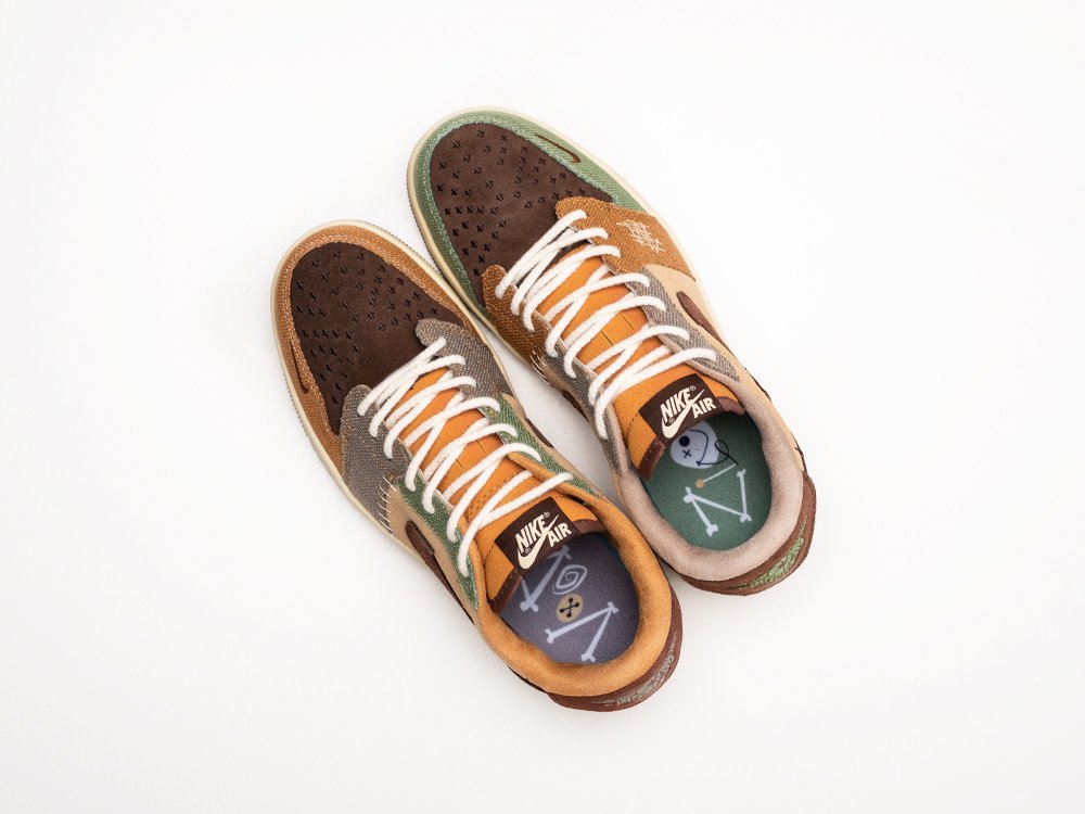 Nike Zion Williamson x Air Jordan 1 Retro Low OG Voodoo WMNS коричневые замша женские (AR29384) - фото 3 Nike Zion Williamson x Air Jordan 1 Retro Low OG Voodoo WMNS коричневые замша женские (AR29384) - фото 3