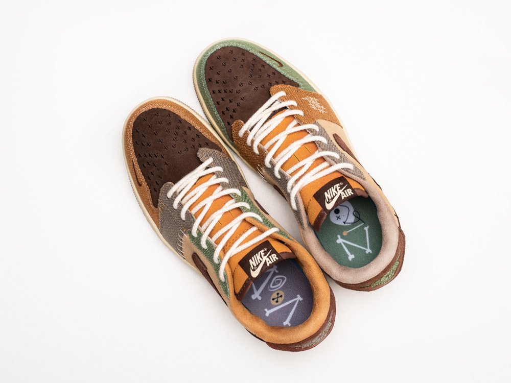 Nike Zion Williamson x Air Jordan 1 Retro Low OG Voodoo коричневые замша мужские (AR29385) - фото 3 Nike Zion Williamson x Air Jordan 1 Retro Low OG Voodoo коричневые замша мужские (AR29385) - фото 3