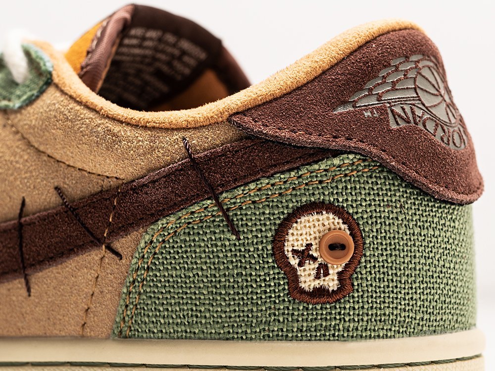 Nike Zion Williamson x Air Jordan 1 Retro Low OG Voodoo коричневые замша мужские (AR29385) - фото 5 Nike Zion Williamson x Air Jordan 1 Retro Low OG Voodoo коричневые замша мужские (AR29385) - фото 5