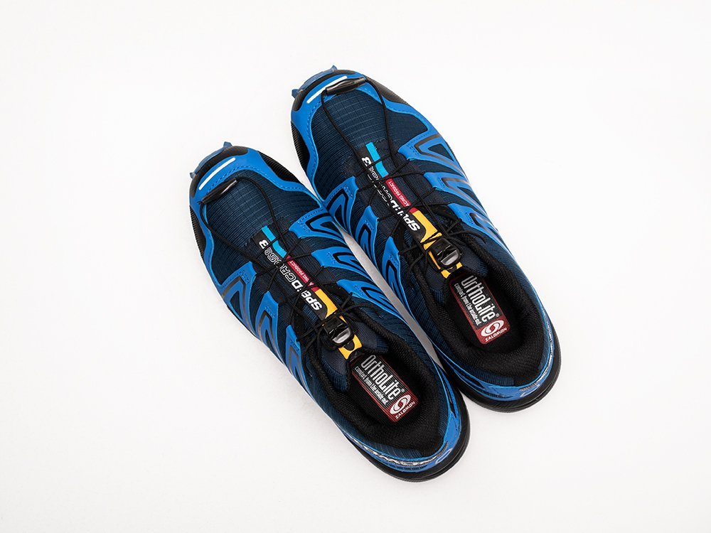 Salomon Speedcross 3 CS синие текстиль мужские (AR29386) - фото 3 Salomon Speedcross 3 CS синие текстиль мужские (AR29386) - фото 3