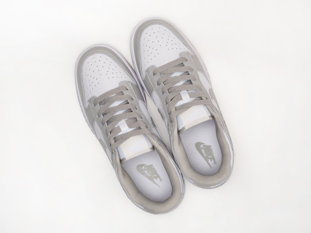 Nike SB Dunk Low Grey Fog WMNS серые кожа женские (AR29401) - фото 3 Nike SB Dunk Low Grey Fog WMNS серые кожа женские (AR29401) - фото 3